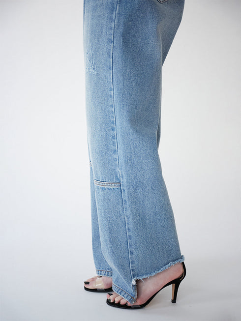 【 予約:11月中旬 】HIGH RISE TUCK WIDE PT /Y253-31101-2